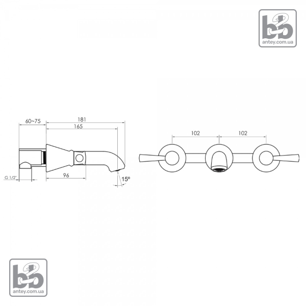 Смеситель для умывальника ''PODZIMA''