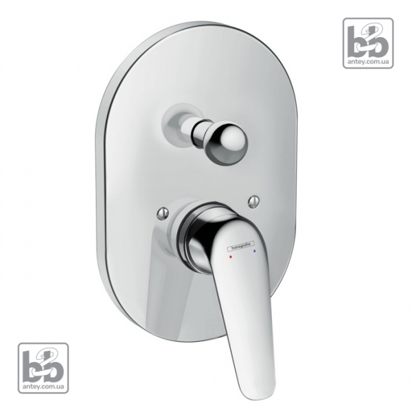 Встраиваемый смеситель для душа ''Novus''