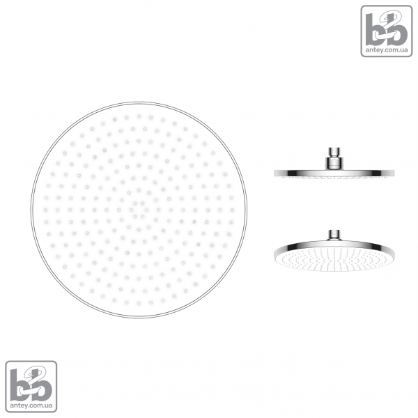 Лейка верхнего душа ''CASCADA R100''