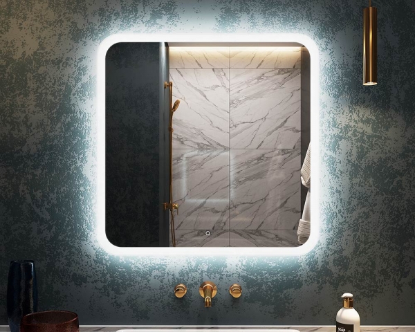 Дзеркало для ванної кімнати «Антигуа» 800х900