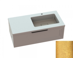 Тумба «Эмили» с умывальником «Ария» R