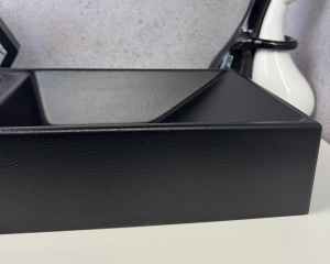 Умивальник «Естель» L  Чорна шагрень