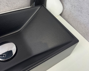 Умивальник «Естель» L  Чорна шагрень